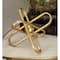 CosmoLiving by Cosmopolitan Gold Metal Modern Geometric Sculpture Set